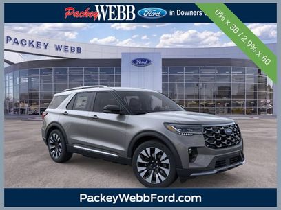 New 2026 Ford Explorer Platinum w/ LUX Leather Package