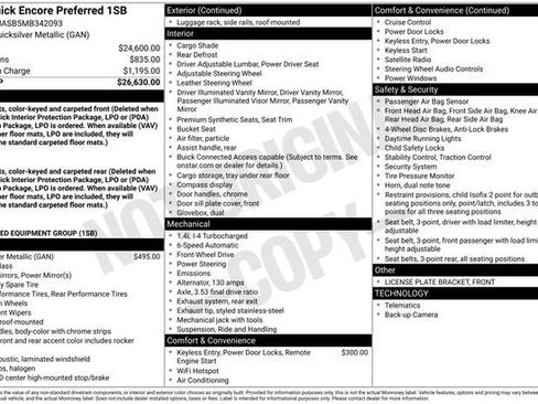 Used 2021 Buick Encore Preferred image 5