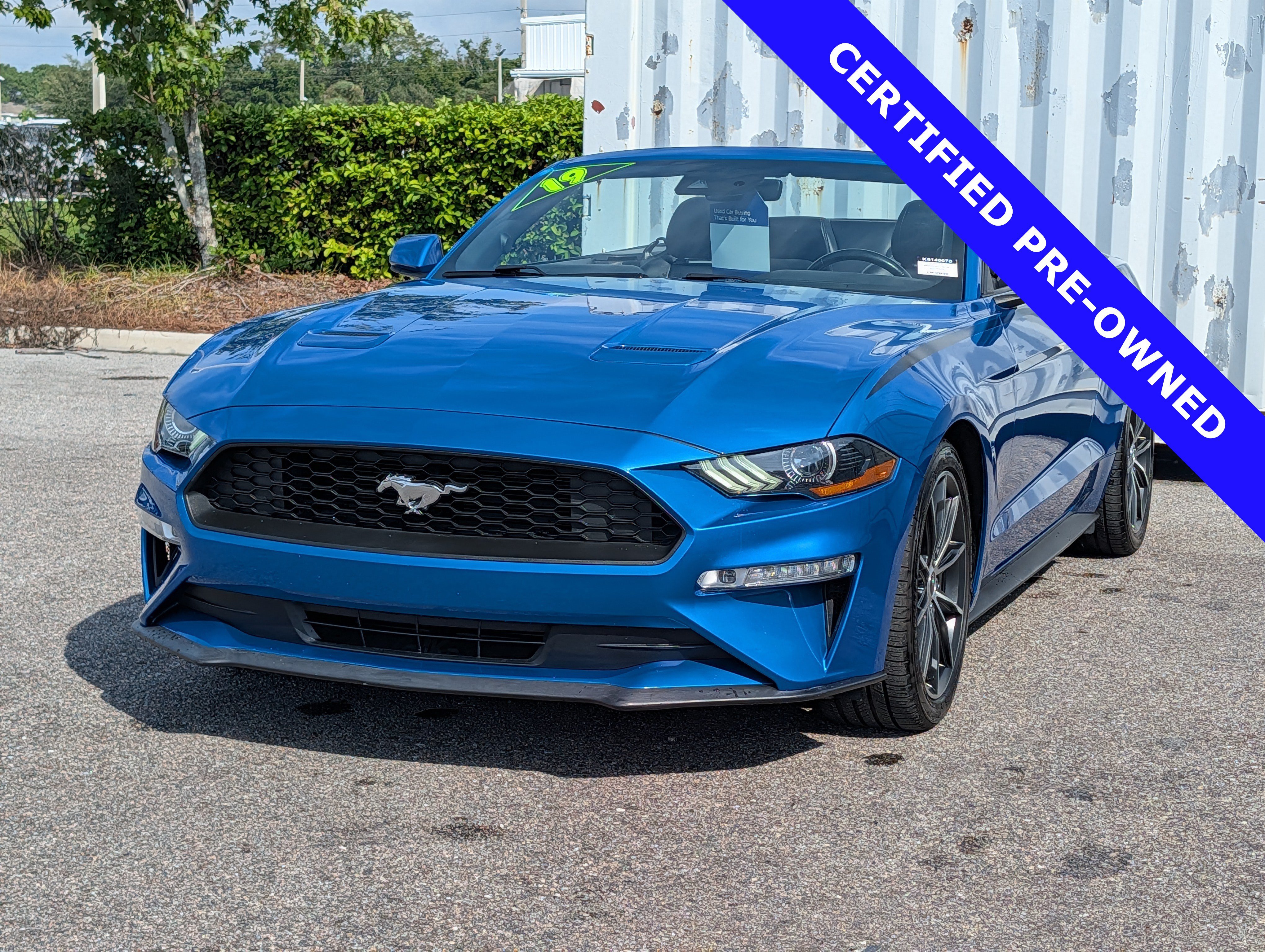 Certified 2019 Ford Mustang Premium w/ Equipment Group 201A RWD image 8