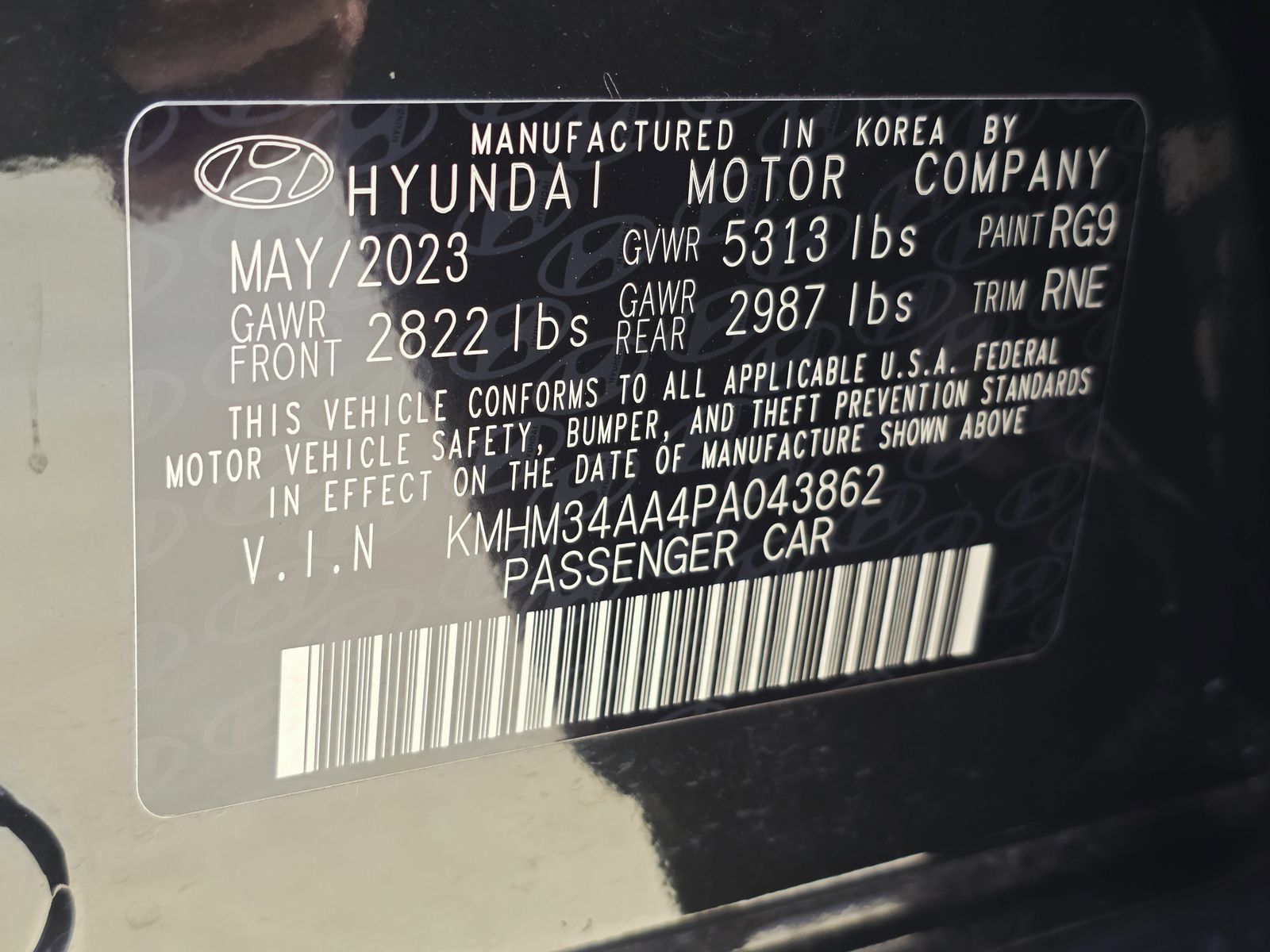 Certified 2023 Hyundai Ioniq 6 SEL RWD image 31