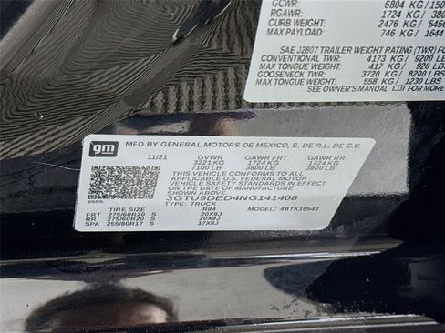 Used 2022 GMC Sierra 1500 SLT w/ SLT Premium Package AWD/4WD image 23