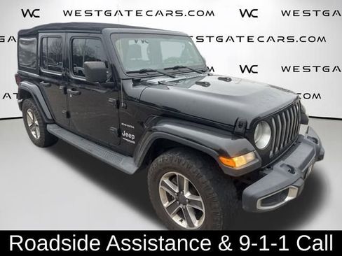 Used 2018 Jeep Wrangler Unlimited Sahara image 34