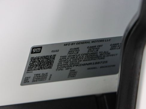 Used 2022 Chevrolet Tahoe Z71 w/ Z71 Off-Road Package image 38