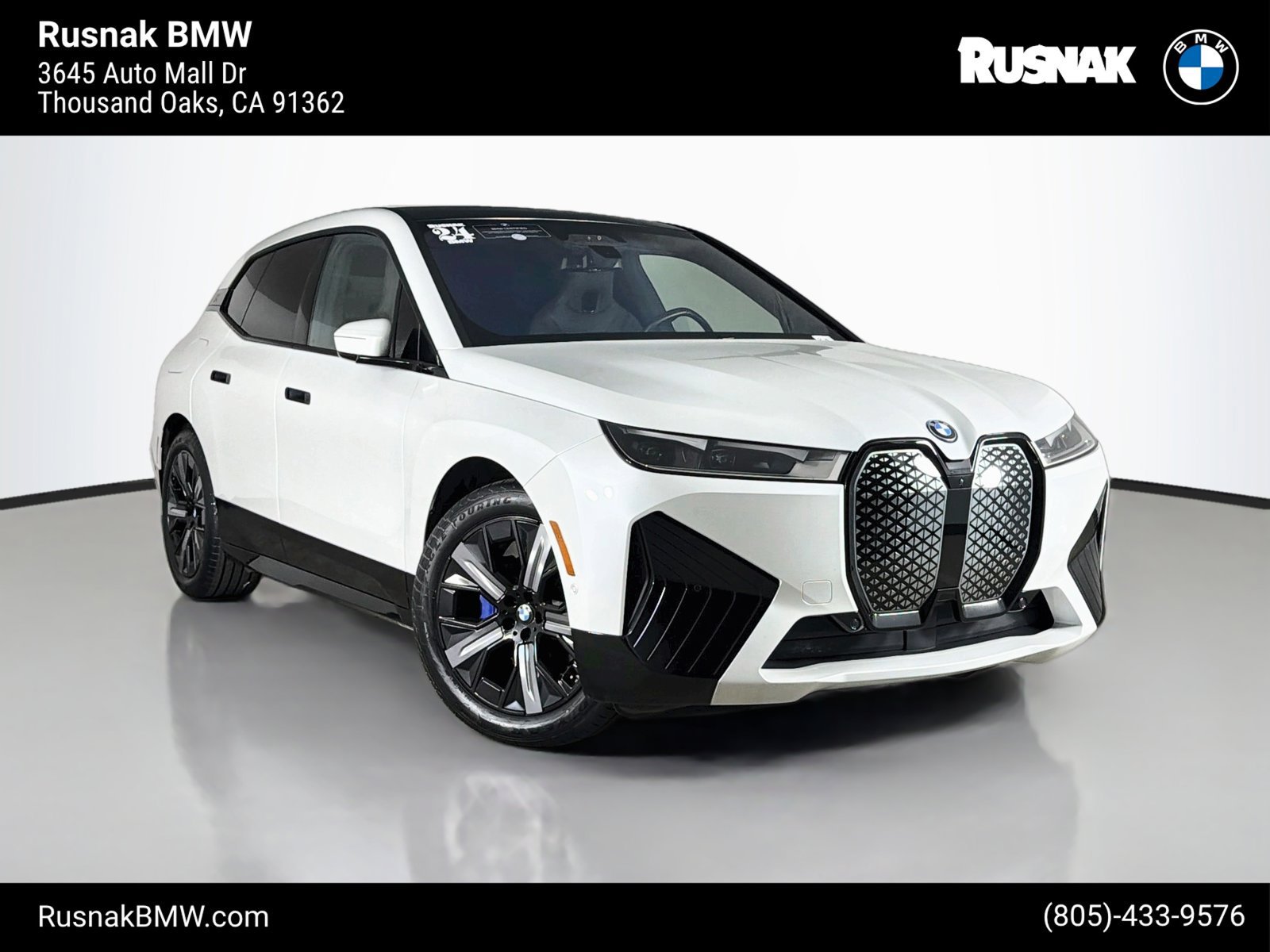Certified 2024 BMW iX xDrive50 w/ Premium Package AWD/4WD image 1