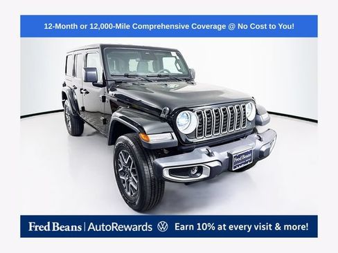 Used 2026 Jeep Wrangler Unlimited Sahara AWD/4WD image 1