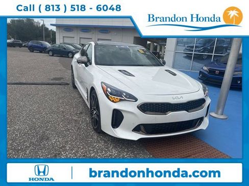 Used 2023 Kia Stinger GT2 w/ Red Interior Color Package RWD image 1