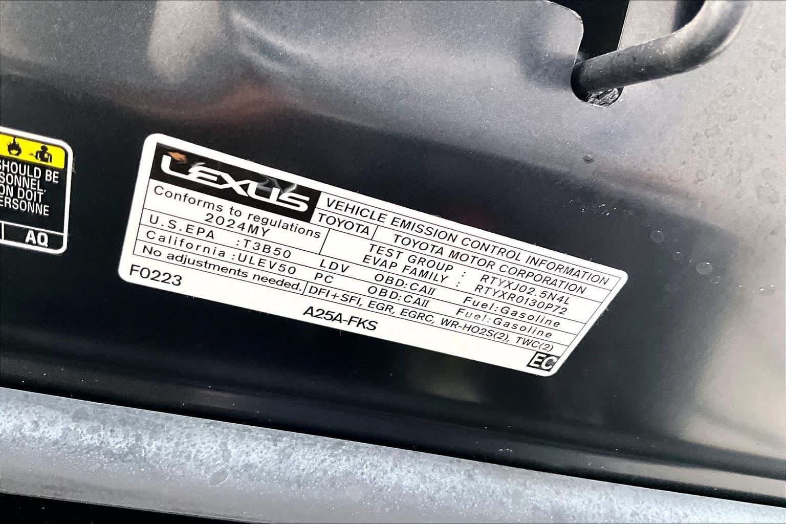 Used 2024 Lexus ES 250 w/ Premium Package AWD/4WD image 32