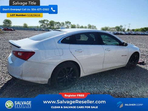 Used 2018 Chevrolet Malibu LT w/ Leather Package FWD image 4