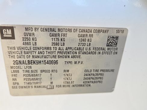 Used 2017 Chevrolet Equinox LS image 25