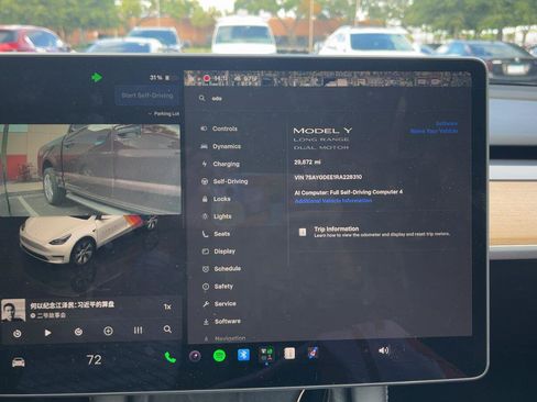 Used 2024 Tesla Model Y Long Range AWD/4WD image 6