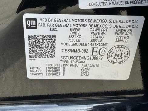 Used 2022 GMC Sierra 1500 Elevation w/ Preferred Package image 33