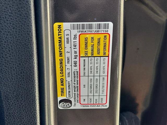 Used 2018 Ford Explorer Limited FWD image 15