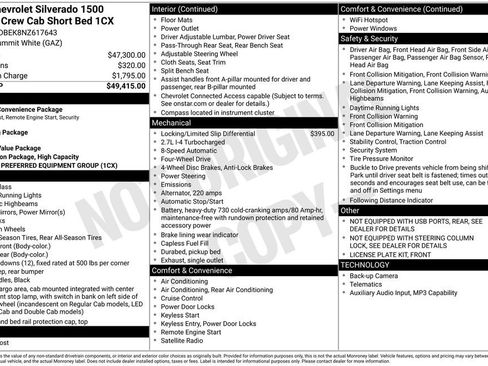 Used 2022 Chevrolet Silverado 1500 Custom image 27