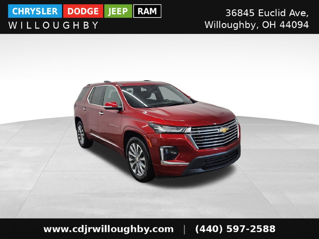 Used 2023 Chevrolet Traverse Premier w/ LPO, Floor Liner Package FWD image 3