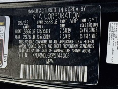 Used 2023 Kia Sorento SX Prestige w/ Panoramic Sunroof Package AWD/4WD image 26