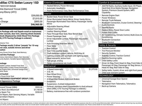 Used 2012 Cadillac CTS Luxury image 6