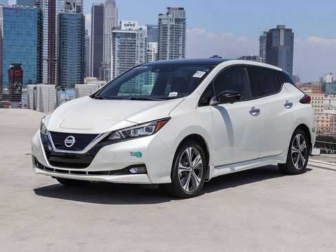 Used 2021 Nissan Leaf SL Plus FWD image 1