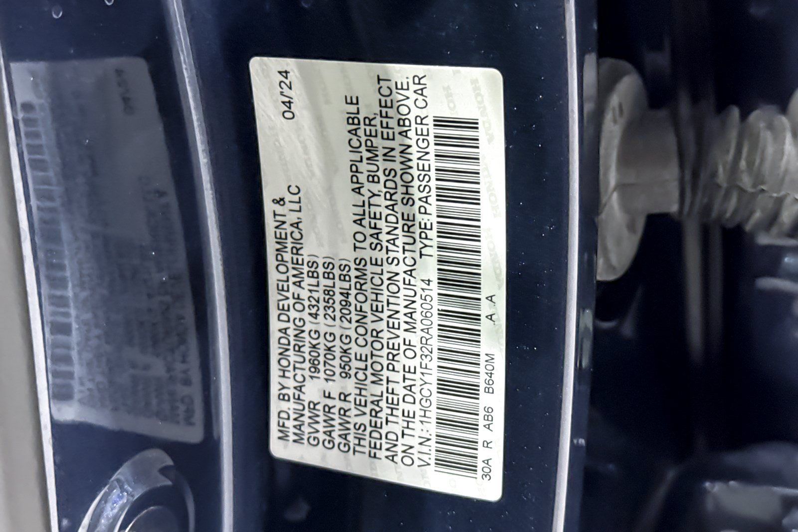 Used 2024 Honda Accord EX image 27
