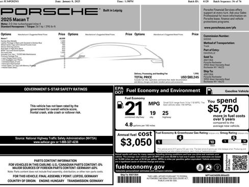 Certified 2025 Porsche Macan image 47