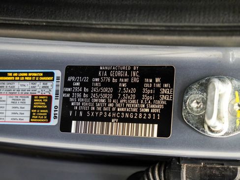 Used 2022 Kia Telluride EX w/ EX Premium Package FWD image 47