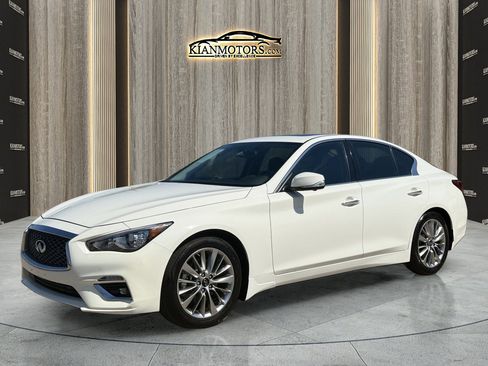 Used 2023 INFINITI Q50 Luxe w/ Cargo Package image 6
