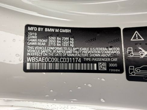 Used 2020 BMW M8 Coupe w/ Driving Assistance Package image 17