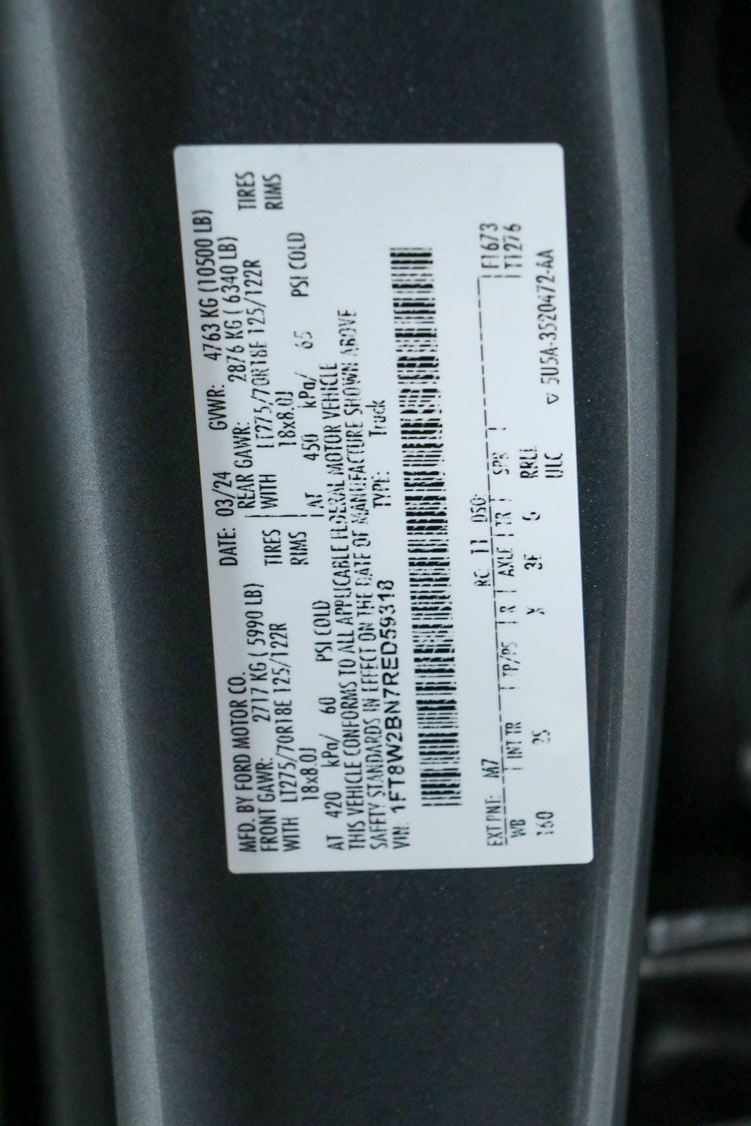 Used 2024 Ford F250 XLT w/ XLT Premium Package AWD/4WD image 32
