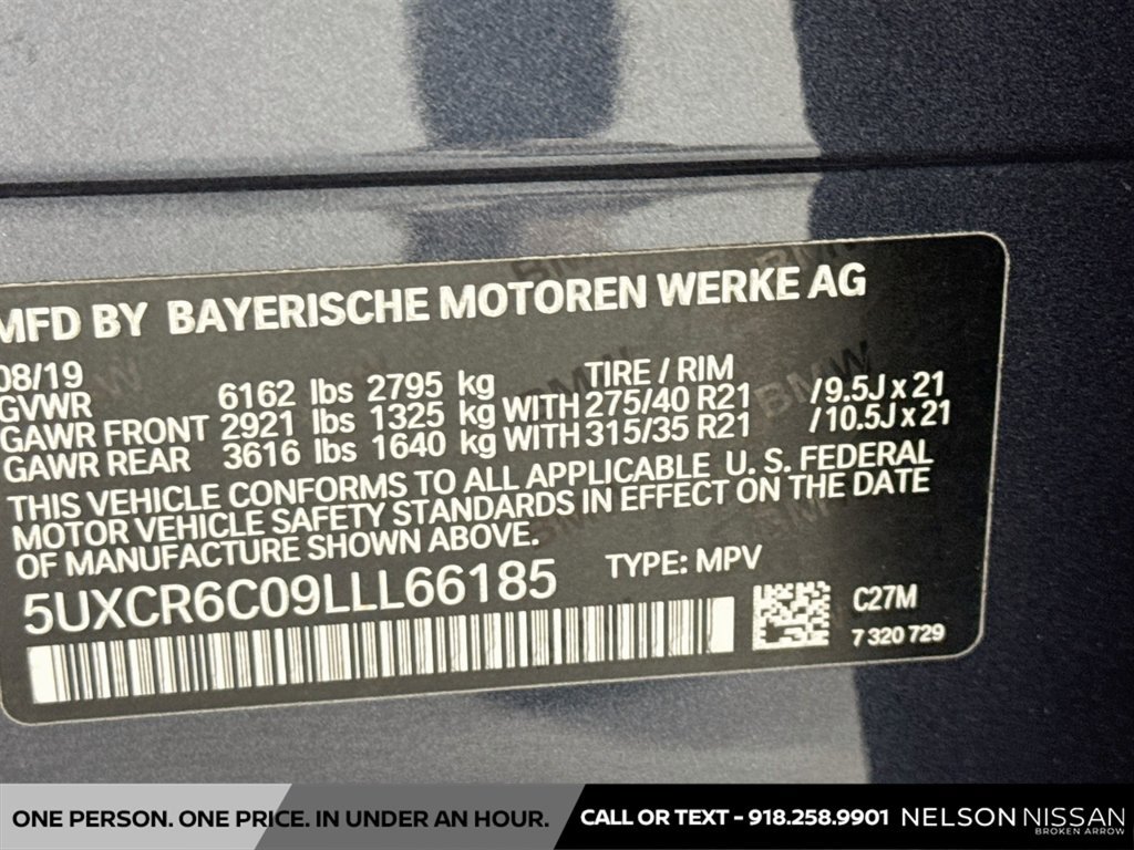 Used 2020 BMW X5 xDrive40i w/ Convenience Package AWD/4WD image 33