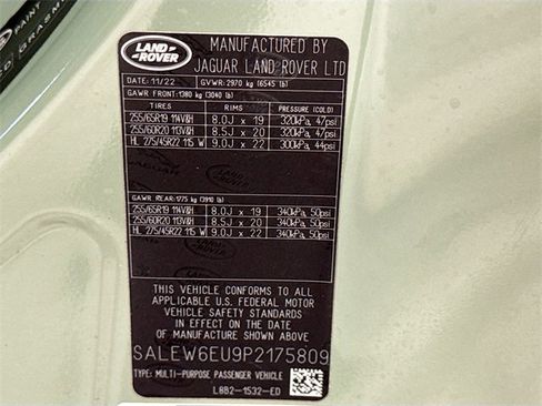 Used 2023 Land Rover Defender 110 75th Limited Edition image 34