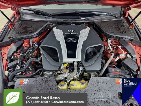 Used 2017 INFINITI Q60 Red Sport 400 image 35