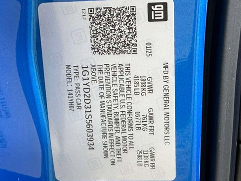 Used 2025 Chevrolet Corvette Z06 image 38