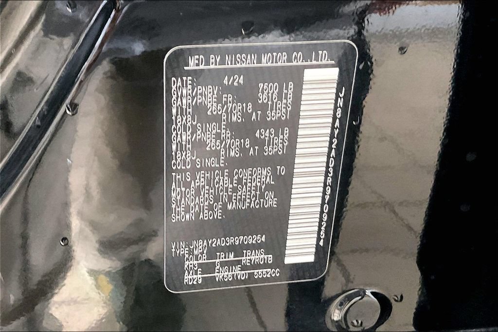Used 2024 Nissan Armada SV AWD/4WD image 35