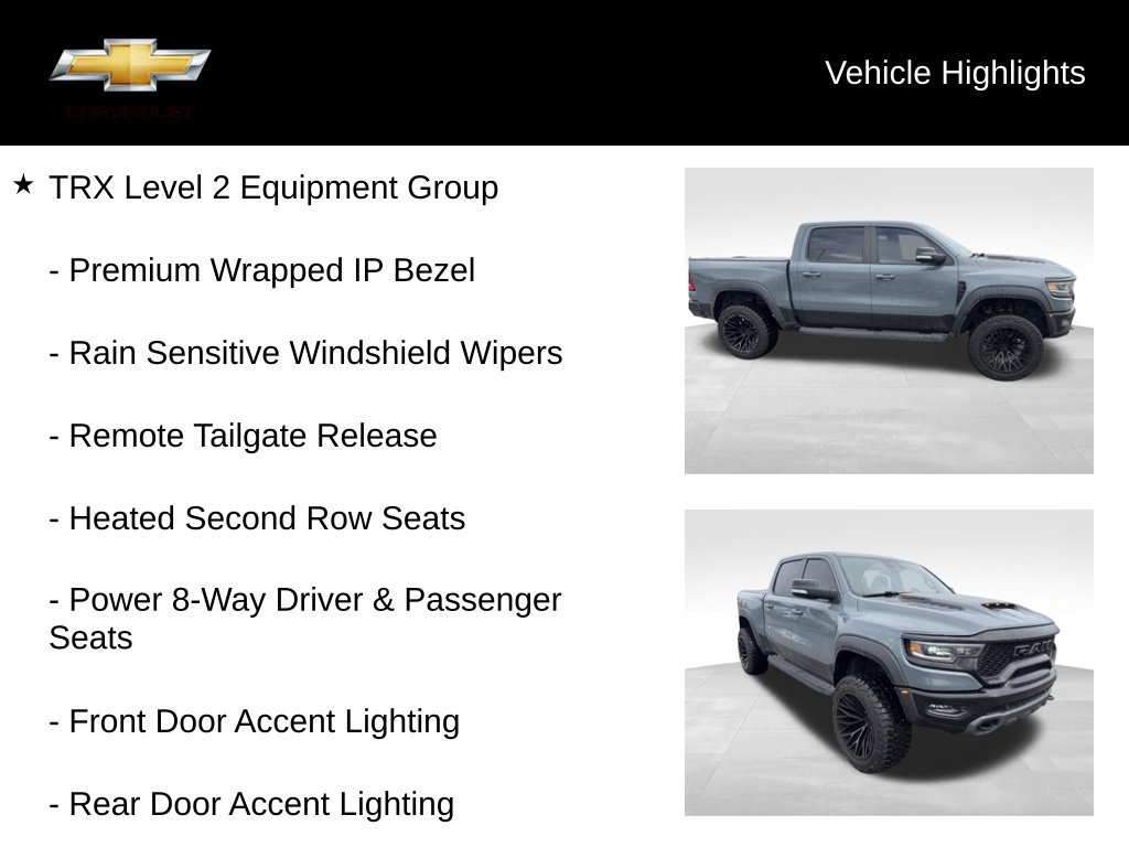 Used 2021 RAM 1500 TRX w/ TRX Lanuch Edition AWD/4WD image 16