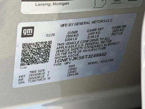 New 2026 Chevrolet Traverse Z71 w/ Driver Confidence Package image 25