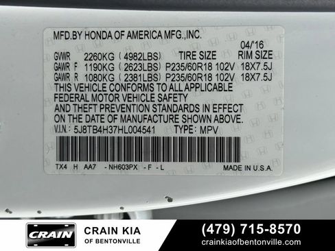 Used 2017 Acura RDX AWD image 35