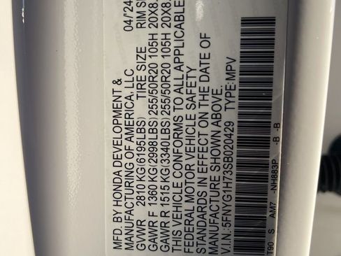 Used 2025 Honda Pilot Touring image 43