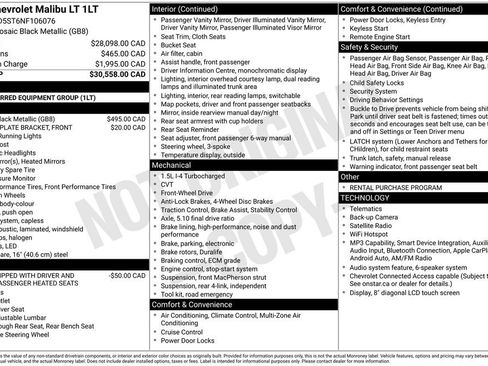 Used 2022 Chevrolet Malibu LT FWD image 2