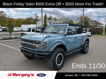 Certified 2021 Ford Bronco Badlands