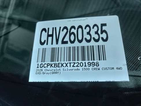 New 2026 Chevrolet Silverado 1500 Custom AWD/4WD image 37