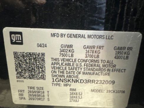 Used 2024 Chevrolet Tahoe LT AWD/4WD image 40