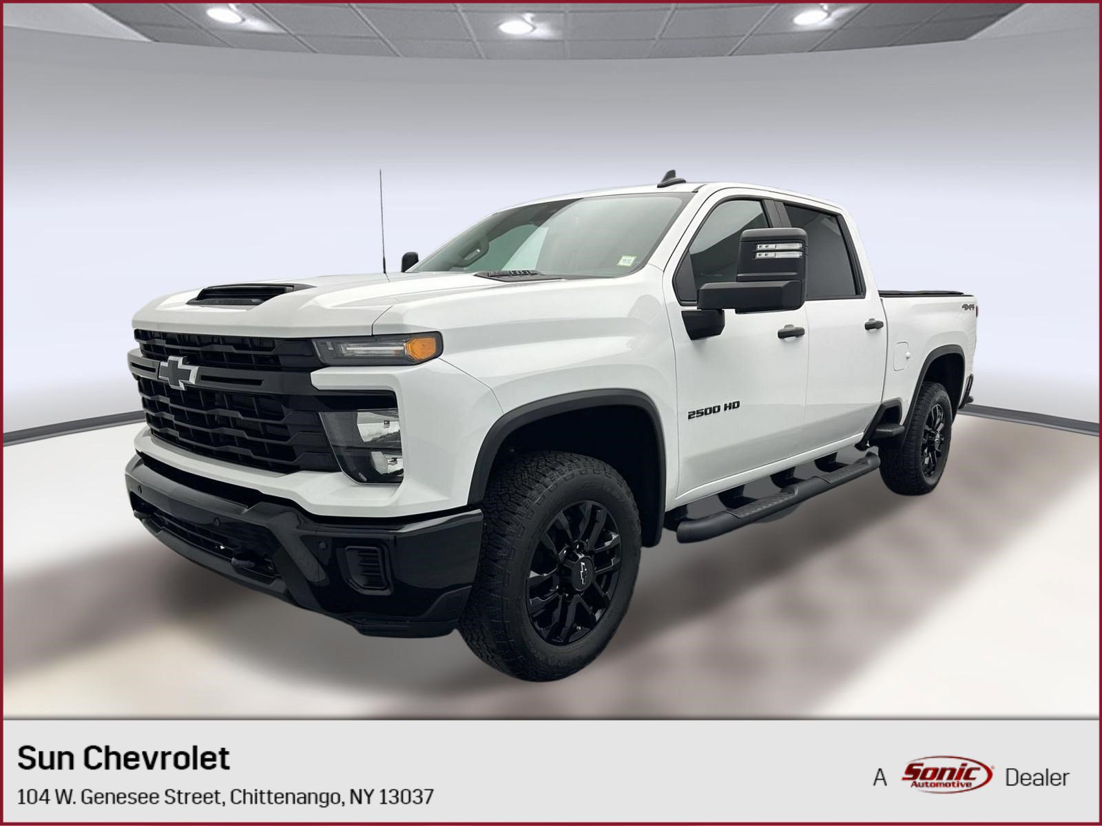 Certified 2025 Chevrolet Silverado 2500 Custom w/ Custom Value Package AWD/4WD image 1
