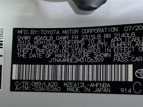 Certified 2021 Toyota Corolla XSE image 29