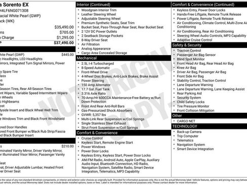 Used 2022 Kia Sorento EX image 19