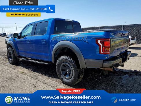 Used 2017 Ford F150 Raptor w/ Equipment Group 802A Luxury AWD/4WD image 3