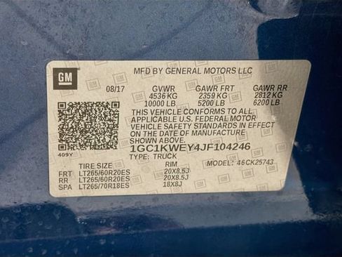 Used 2018 Chevrolet Silverado 2500 LTZ w/ Duramax Plus Package AWD/4WD image 26