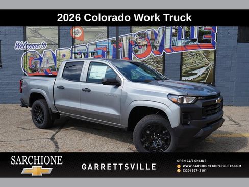 New 2026 Chevrolet Colorado W/T w/ WT Custom Package AWD/4WD image 1
