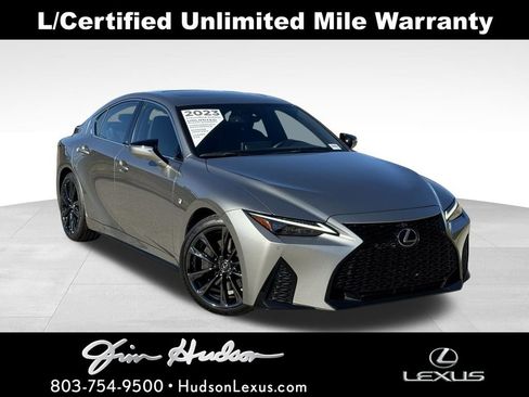 Certified 2023 Lexus IS 350 F Sport w/ Memory Package RWD image 1