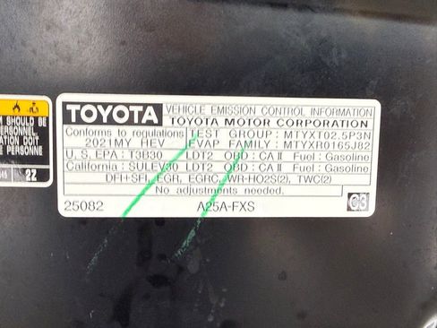 Certified 2021 Toyota Venza LE AWD/4WD image 36