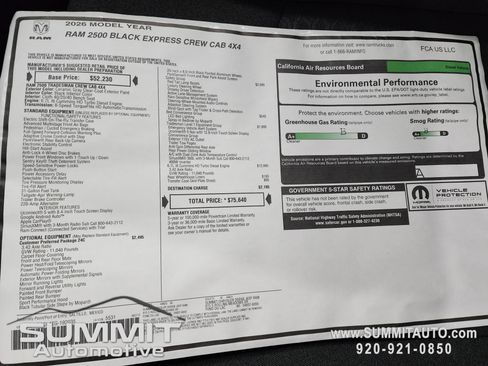 New 2026 RAM 2500 Tradesman w/ Safety Group image 37