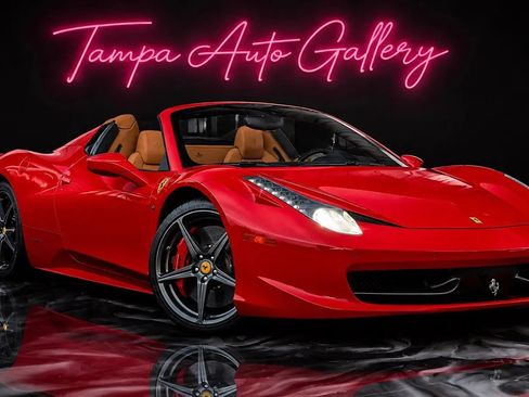 Used 2012 Ferrari 458 Spider RWD image 1
